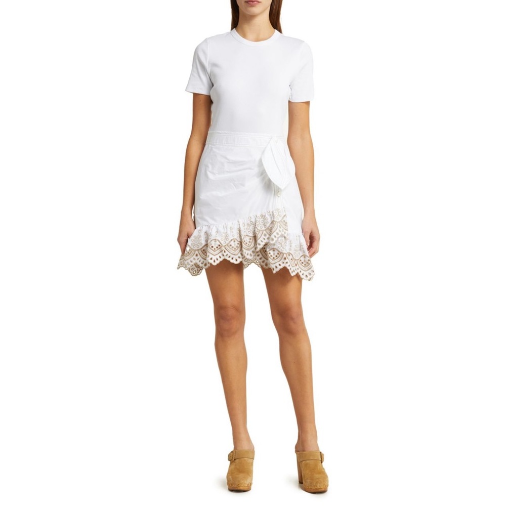 Veronica Beard Gradie Eyelet Dress